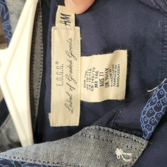 GUC L.O.G.G. Blue Pineapple Shirt 10/11 - Picture 3 of 4